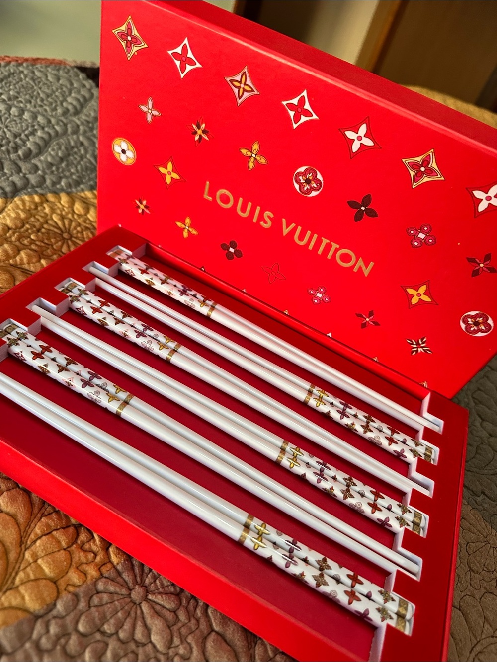 Louis Vuitton rare chopsticks VIP